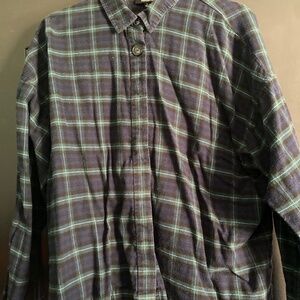 Madewell plaid button up